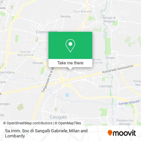 Sa.Imm. Snc di Sangalli Gabriele map
