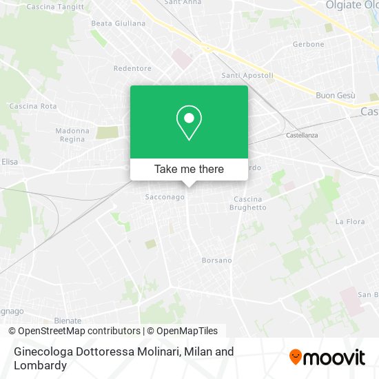 Ginecologa Dottoressa Molinari map
