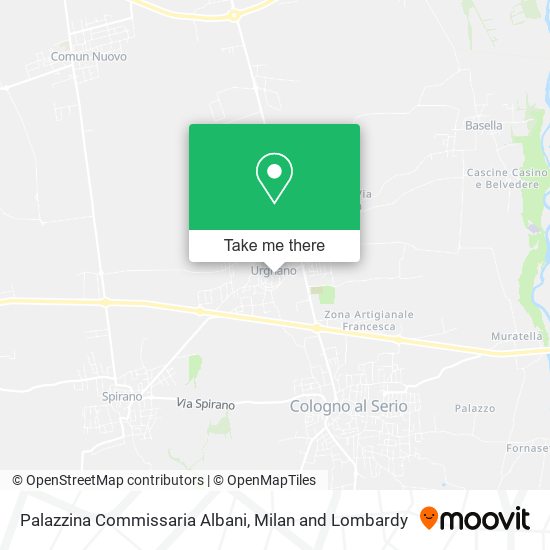 Palazzina Commissaria Albani map
