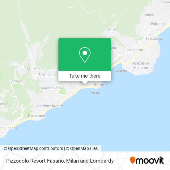 Pizzocolo Resort Fasano map