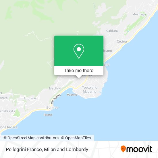Pellegrini Franco map