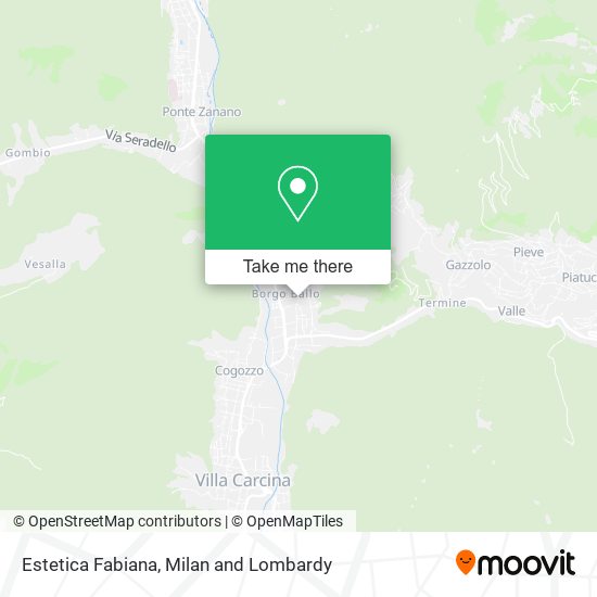 Estetica Fabiana map