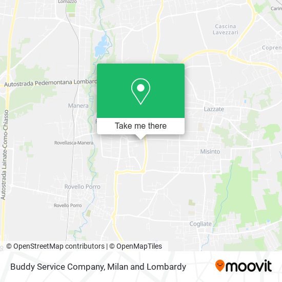 Buddy Service Company map