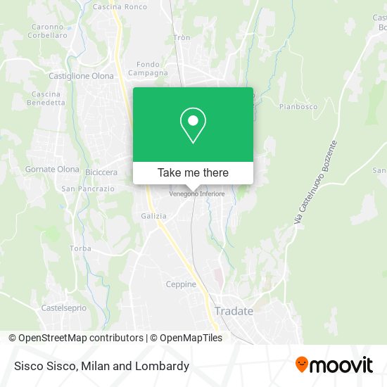 Sisco Sisco map