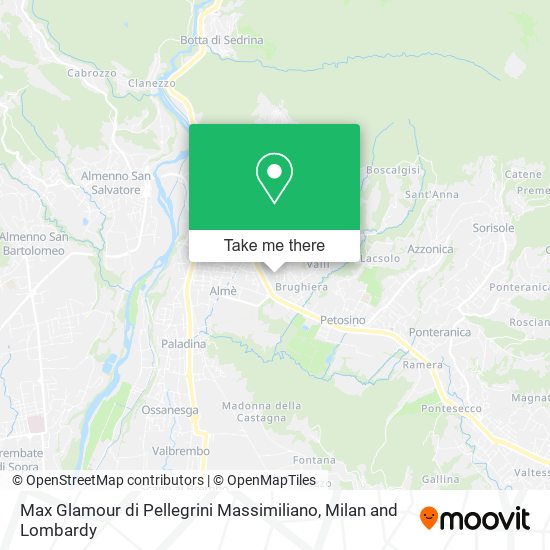 Max Glamour di Pellegrini Massimiliano map