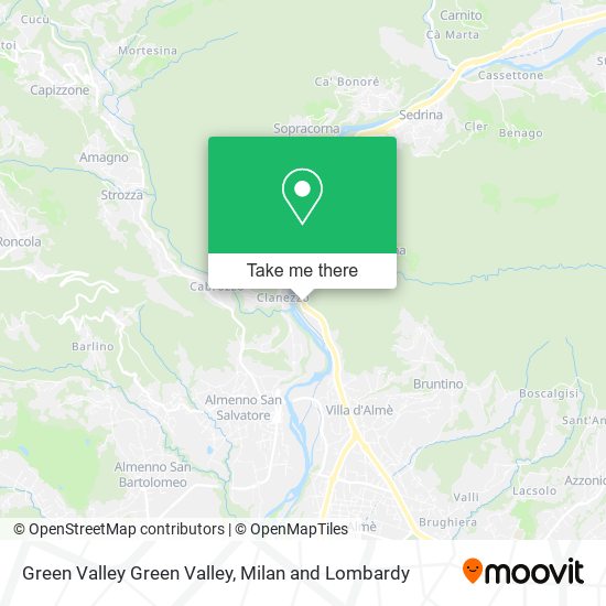 Green Valley Green Valley map