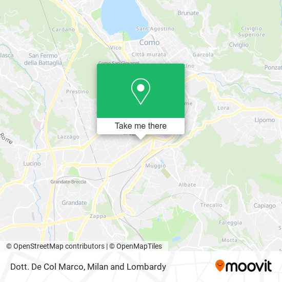 Dott. De Col Marco map