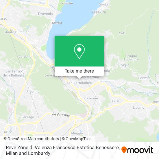 Reve Zone di Valenza Francesca Estetica Benessere map