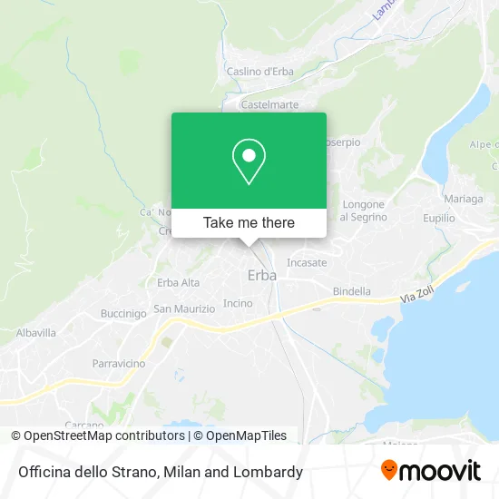 Officina dello Strano map