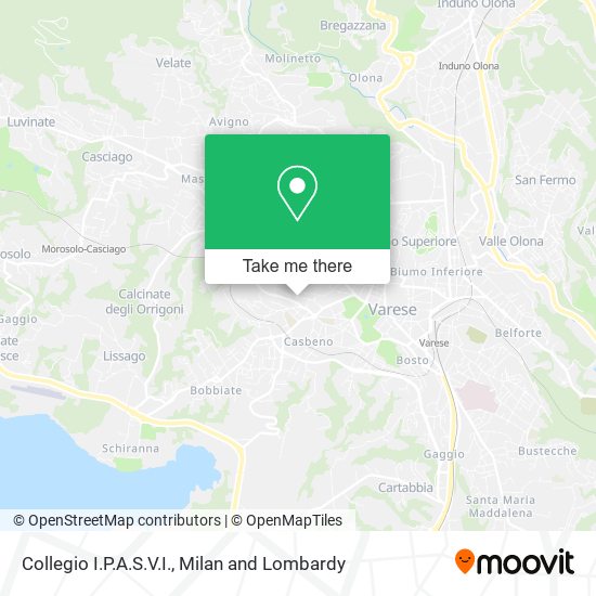 Collegio I.P.A.S.V.I. map