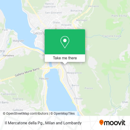 Il Mercatone della Pg. map