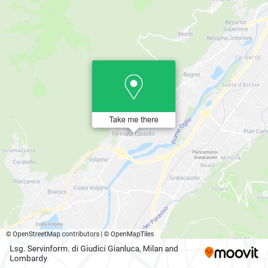 Lsg. Servinform. di Giudici Gianluca map