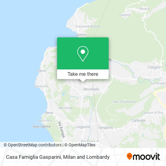 Casa Famiglia Gasparini map