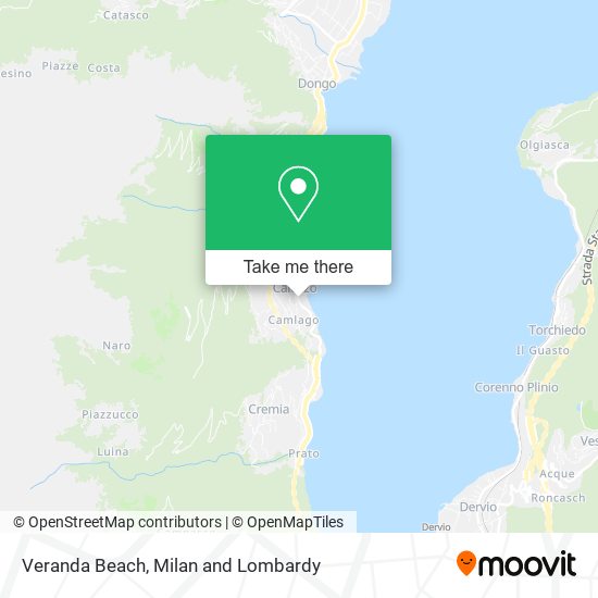 Veranda Beach map