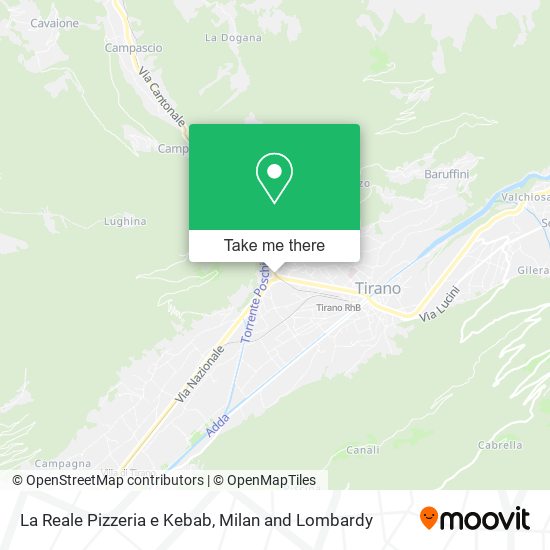 La Reale Pizzeria e Kebab map