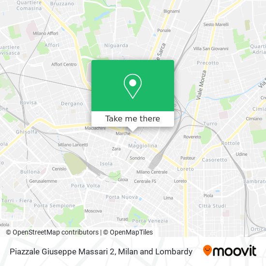 Piazzale Giuseppe Massari 2 map