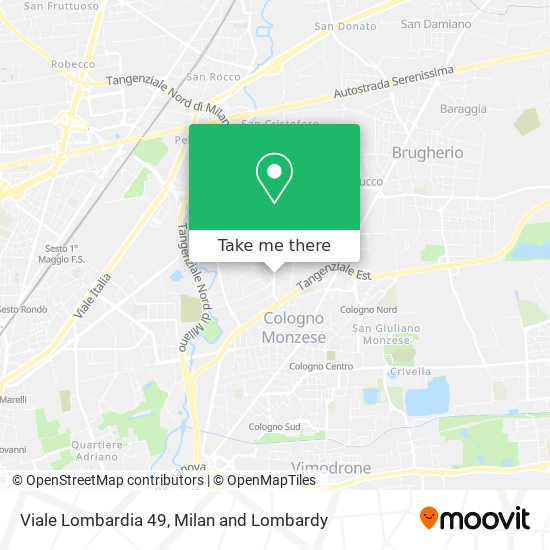 Viale Lombardia 49 map