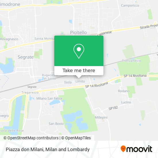 Piazza don Milani map