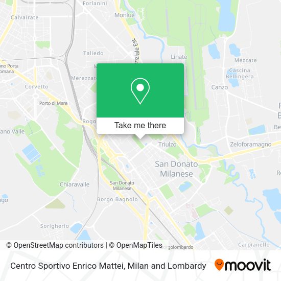 Centro Sportivo Enrico Mattei map