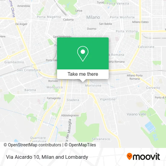 Via Aicardo 10 map