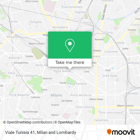 Viale Tunisia 41 map