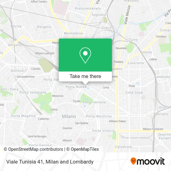 Viale Tunisia 41 map