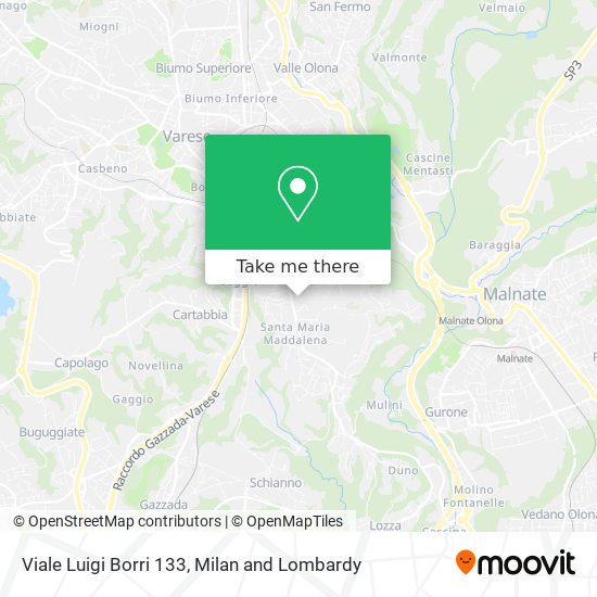 Viale Luigi Borri 133 map