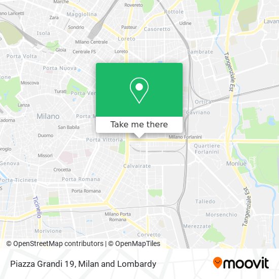 Piazza Grandi 19 map