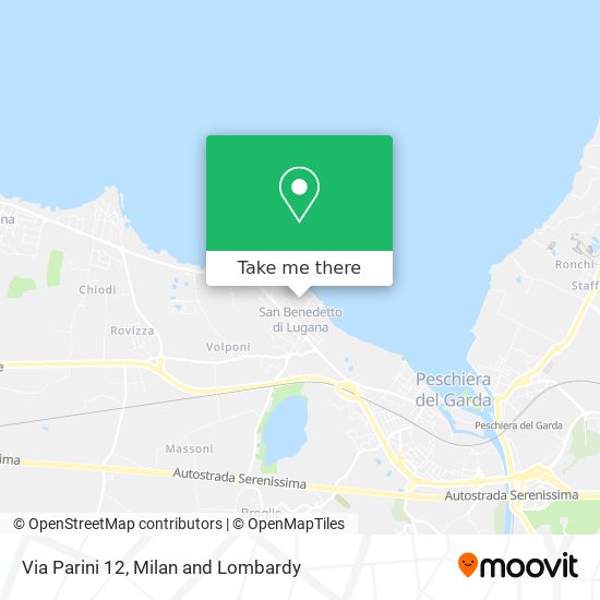 Via Parini 12 map