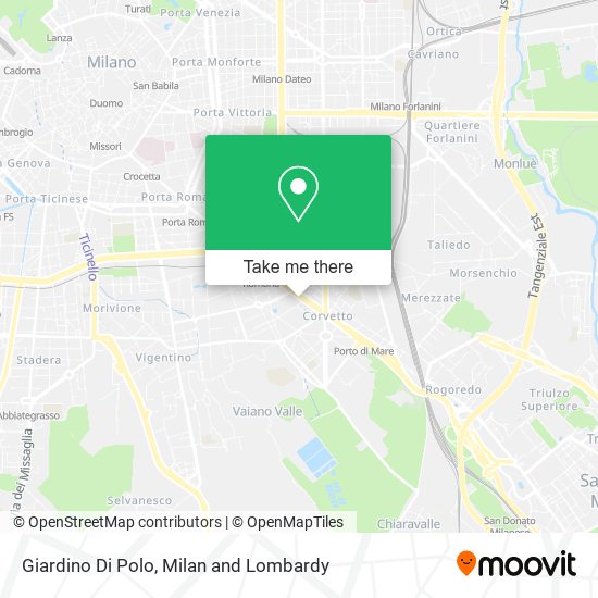 Giardino Di Polo map