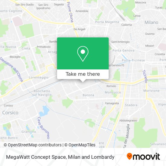 MegaWatt Concept Space map