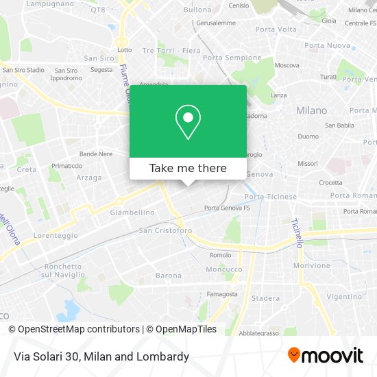 Via Solari 30 map