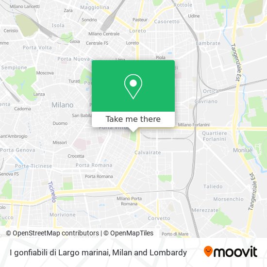 I gonfiabili di Largo marinai map