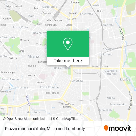 Piazza marinai d'italia map