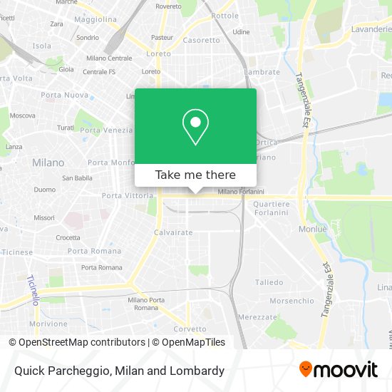 Quick Parcheggio map