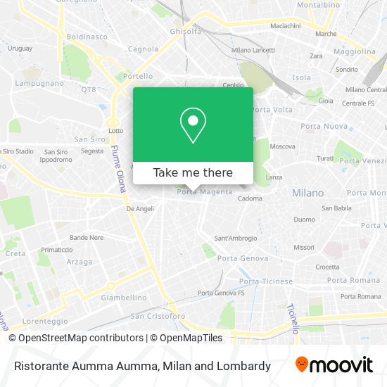 Ristorante Aumma Aumma map