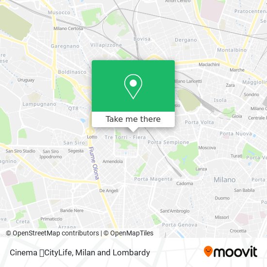 Cinema 🍿CityLife map