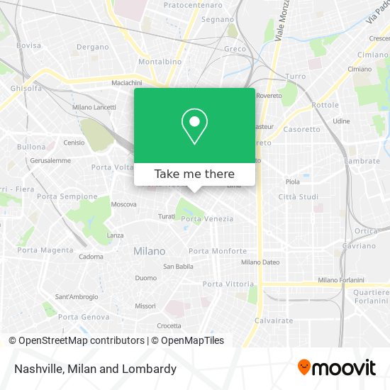 Nashville map