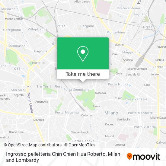 Ingrosso pelletteria Chin Chien Hua Roberto map
