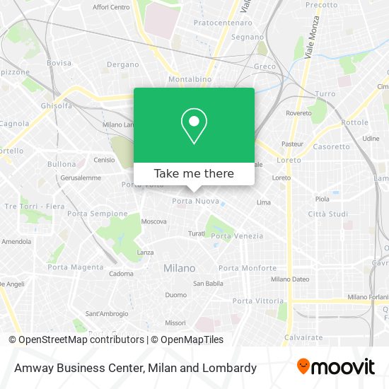 Amway Business Center map