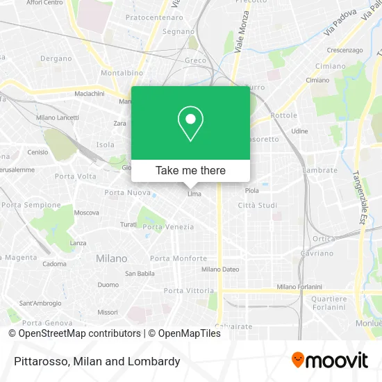 Pittarosso map