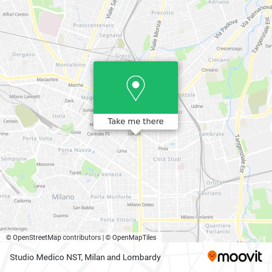 Studio Medico NST map