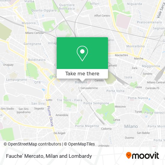Fauche' Mercato map