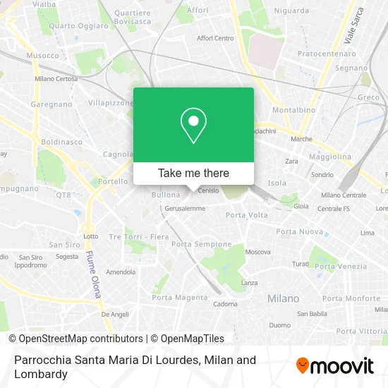 Parrocchia Santa Maria Di Lourdes map