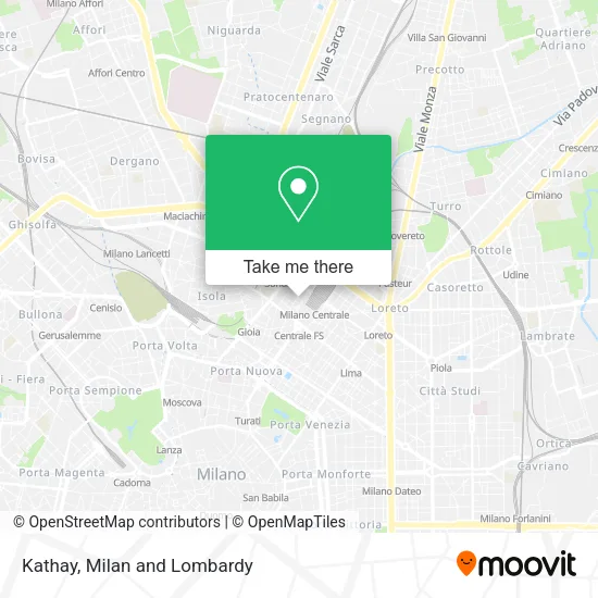 Kathay map