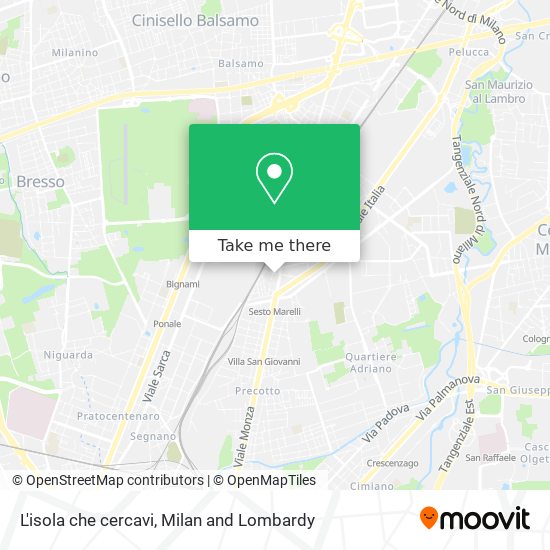 L'isola che cercavi map