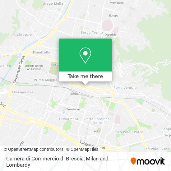 Camera di Commercio di Brescia map