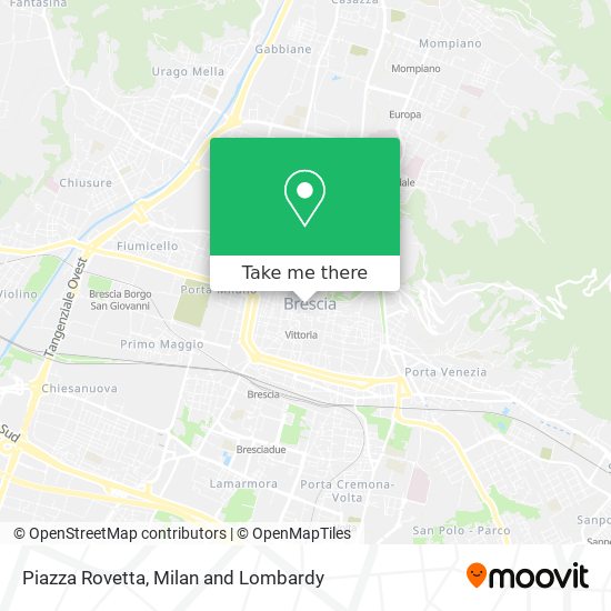 Piazza Rovetta map