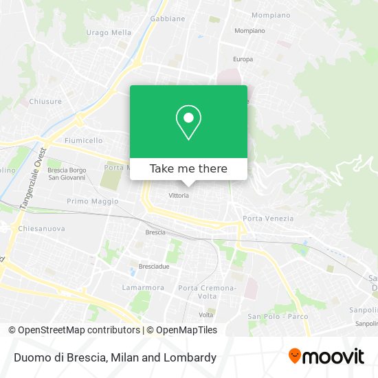 Duomo di Brescia map