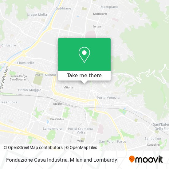 Fondazione Casa Industria map
